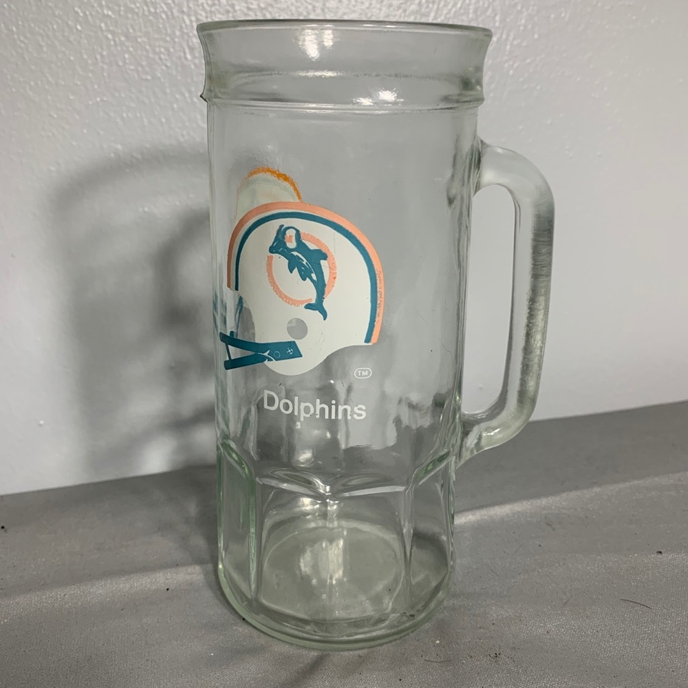 Vintage Fisher NFL Miami Dolphins Beer Stein